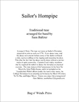 Sailor's Hornpipe Concert Band sheet music cover